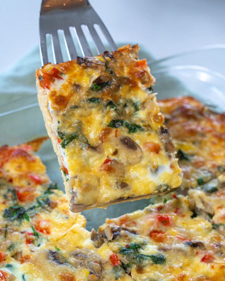 Make Ahead Veggie Egg Bake Showit Blog