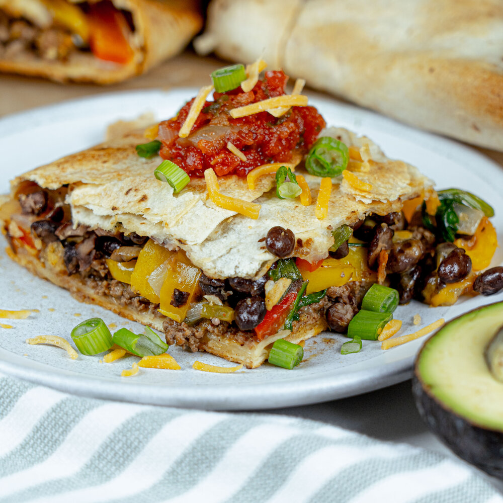 Vegetarian Sheet Pan Quesadillas - Food with Feeling