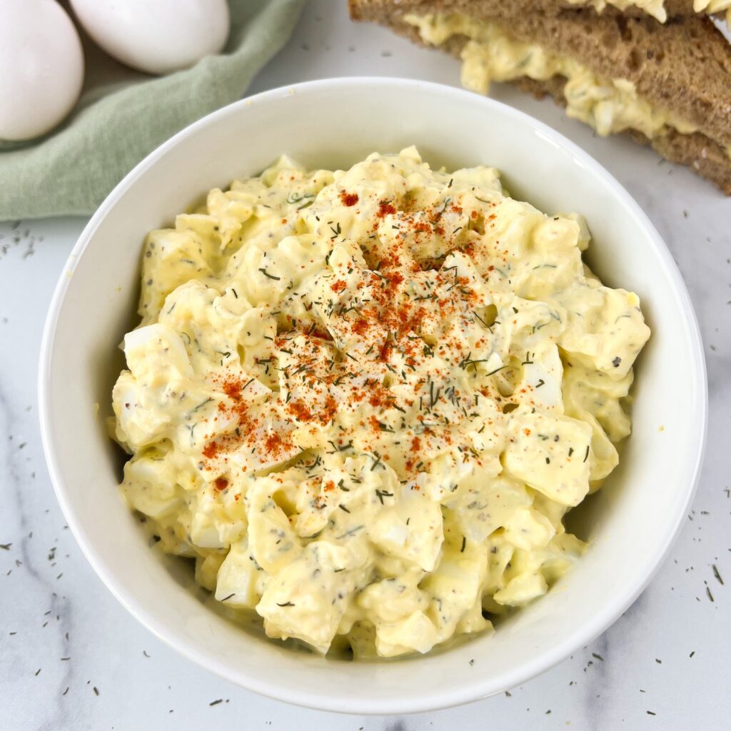 Simple Healthy Egg Salad - Showit Blog