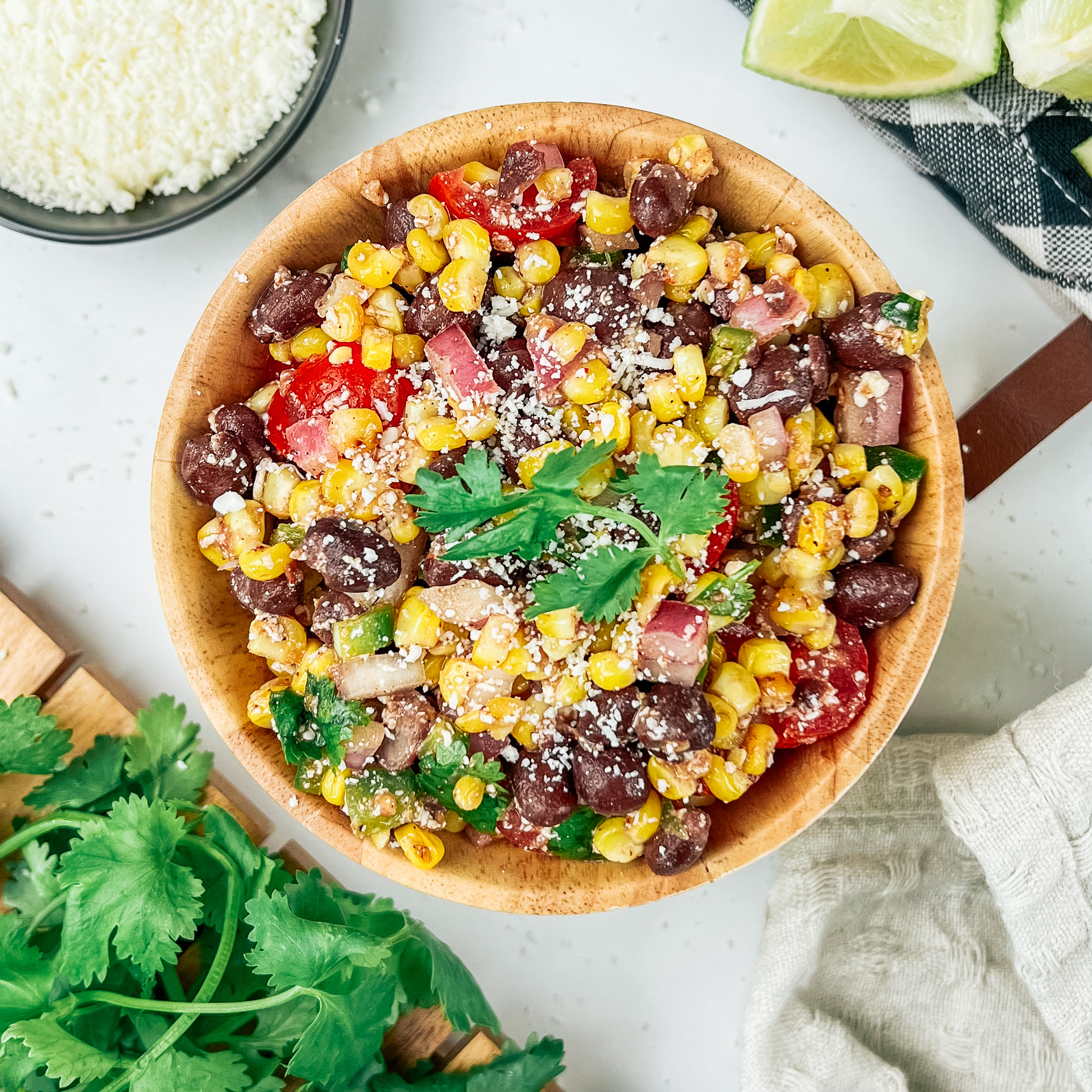 Deluxe Mexican Street Corn Salad - Showit Blog