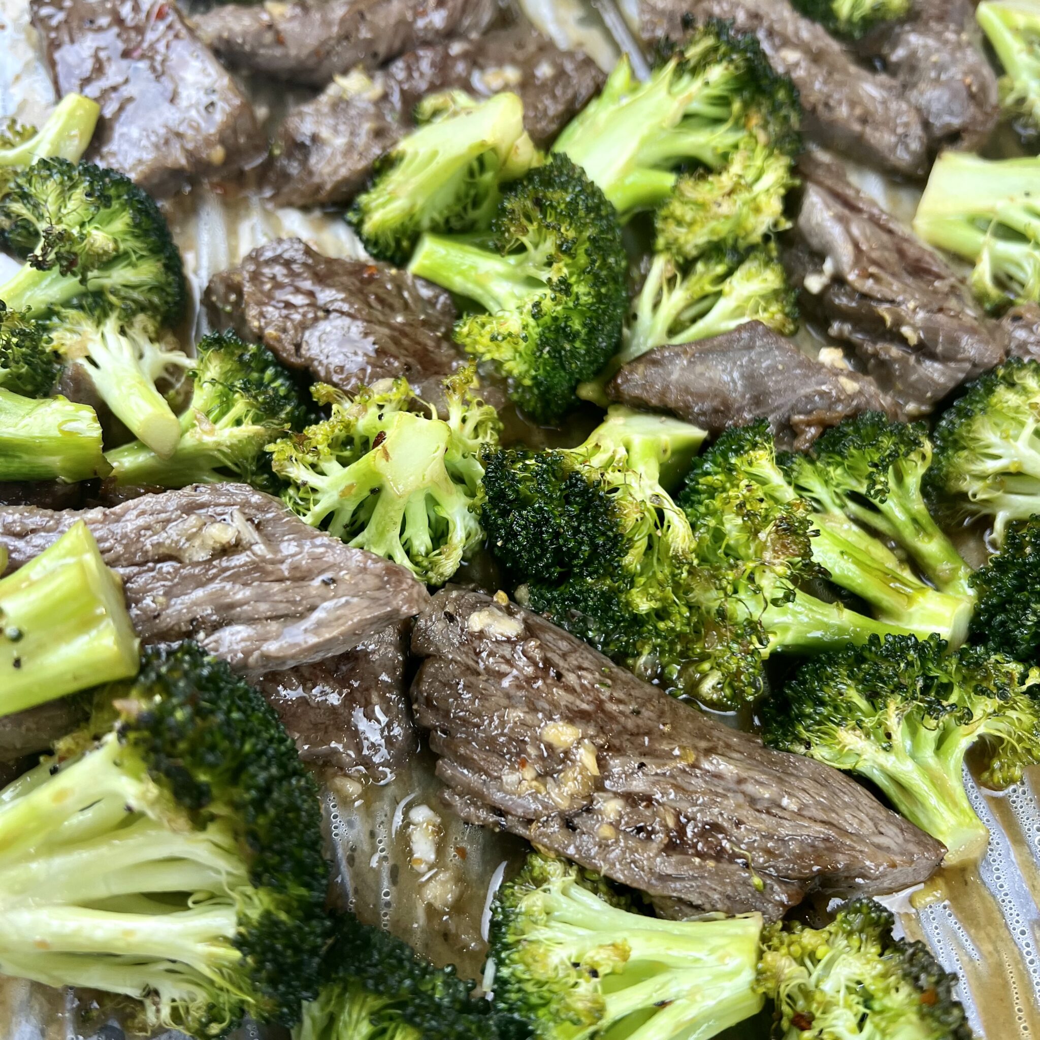 Beef and Broccoli Sheet Pan Dinner Showit Blog